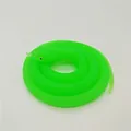 Realistic bright green soft rubber toy snake for pranks and animal model collection - 80cm Field Snake / Fluorescent Green