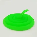 Realistic green soft rubber toy snake model for children pranks and jungle decoration - 120cm Cobra / Fluorescent Green