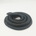 Realistic black rubber coiled snake toy for pranks and wildlife education models - 120cm Field Snake / Black