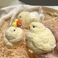 Flocked Small Chick Squishy 6cm (55g)