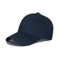 Hochwertige marineblaue Baseballkappe aus reiner Baumwolle für Kinder und Schüler mit Sonnenschutz - 52-54cm / Marineblau