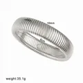 Brazalete elástico de acero inoxidable acanalado, 16 mm de ancho - Alta calidad CK1079 acero 16 mm 20 cm