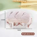 Realistisch kunstmatig paars brood cupcake ornament voor bakkerij decor, 10x5.5cm - Poedersuiker Stijl