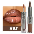 SAM SUGAR professional 2-in-1 lipstick and lip gloss combo in shade #03 matte finish - No.03