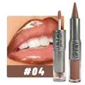 SAM SUGAR 2-in-1 lip liner and lip gloss in shade #04 matte finish velvet texture - No.04