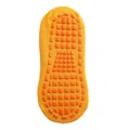 Chaussettes antidérapantes jaune vif pour enfants avec picots en caoutchouc sécurité - Tout-petit (1-5 Ans) / Orange