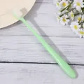 Brosse à dents nano ultra-souple aux poils blancs denses, vert clair - Tête Vague / Sac OPP / Vert