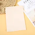 Elegant small cream beige drawstring velvet pouch for jewelry and souvenir gift storage - 5x7cm / Beige