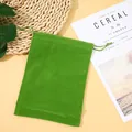 Pochette élégante en velours vert avec cordon de serrage pour bijoux et cadeaux - 5*7cm / Vert