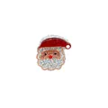 Festliche Weihnachtsmann-Haarklammer mit Glitzer für weihnachtliches Haarstyling - Weihnachtsmann (1)