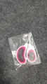Professionele roze en witte nagelknipper voor katten in een beschermende plastic zak - Enkel Gat / Wit/Rozerood