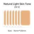 Adhesivo impermeable para cubrir cicatrices y tatuajes, tono piel natural, 76x120mm. - 120*76mm / ZX-12 Tono Piel Clara Natural