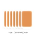 Warm yellow skin tone scar tattoo concealment stickers 76x120mm breathable patches - 120*76mm / ZX-14 Warm Yellow Tone