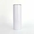 Blank 20oz white sublimation skinny tumbler made of high quality 304 stainless steel - 20oz / White