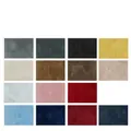 Muestras de varios colores de tela de felpa para mantas eléctricas lavables - Enchufe UK / Color Personalizable