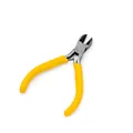Gelbe Seitenschneider-Zange für DIY-Schmuckherstellung und präzises Basteln - Seitenschneider