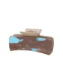 Pince à cheveux style Western avec motif cuir et accents turquoise pour toutes femmes - Style à Texture Turquoise Bleu-Brun (90261)