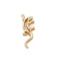 Fashionable 18K gold plated stainless steel gecko lizard shaped pendant for jewelry - Lizard (Single Accessory)