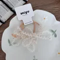 5 - Elastici per capelli con fiocco in pizzo