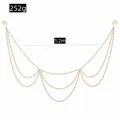 1.2m acrylic pearl garland for Christmas tree and window festive holiday decoration - Style 6 (1.2m Long Style)