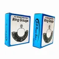 Professionelles schwarzes Ringmaß-Messgerät-Set in blauer Einzelhandelsverpackung - Blaue Schachtel für koreanische Ringmaße
