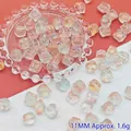Detailansicht von 11 mm schillernden Löwentanz-Perlen für DIY-Schmuck - Yang Yuhuan Thema Löwentanz
