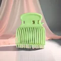 Pince à cheveux professionnelle résistante à la chaleur vert clair pour salon - Pince thermorésistante - Vert