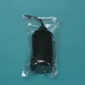 Black 250ML plastic squeeze wash bottle with curved nozzle for laboratory and plants - 500ml (Individually Wrapped) / Black