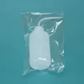 Translucent plastic laboratory wash bottle with curved nozzle in polybag packaging - 250ml (Individually Wrapped) / Translucent