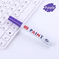 Professional purple waterproof oil-based paint marker with a 2.8mm tip for graffiti - Purple