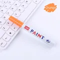 Orange waterproof oil-based paint marker with a 2.8mm tip for metal and graffiti - Orange