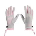 Grijze warme winterhandschoenen met open vingers voor touchscreen-gebruik - Flip-top Smiley Stijl (205) / Grijs
