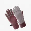 Paarse warme verdikte winterfleecehandschoenen met touchscreen-vinger voor dames - Antislip Gesp Sport Stijl (247) / Paars