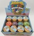 Mystery squishy dumpling set with colorful glitter steam buns in mini bamboo steamers - Steamed Bun Squishy (6cm / Water Bead Type) / Colorful