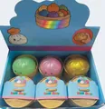 Set di giocattoli squishy bun glitterati in autentica confezione a vapore Dim Sum - Squishy Panino (10cm / Tipo Perle d'Acqua) / Colorato