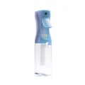 Ultra fine mist high pressure continuous spray bottle in light blue and clear finish - 30ml / Small Spray Bottle / Blue Transparent
