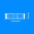 7.9 inch round transparent acrylic cake stand with 2 inch height dimension display - Round 20*20*5cm