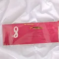 Kit guirlande de glands en papier magenta de 35 cm pour décorations de fête et mariage - Rose rouge / Pack de 5