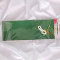 Kit de glands en papier de soie DIY vert de 35 cm pour décoration de fête avec ficelle blanche - Vert foncé / Pack de 5