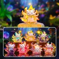 Collection of seven mystical nine-tailed fox blind box figurines for tabletop decor - 80309 Yunxiu Spirit Fox Box 6 / Full Box Set