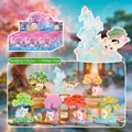 Figurines de boîte aveugle Renard à Neuf Queues style chinois avec 6 régulières et 1 cachée - Arbre Divin Renard à Neuf Queues (A174) / Ensemble Complet (6 pcs)