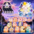 Figurines de boîte aveugle renard à neuf queues constellation lot de 12 plus caché - Série Renard à Neuf Queues Douze Signes du Zodiaque (518) / Boîte de Set Complet (Set de 12)