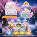 Coffret mystique de veilleuses LED renard à neuf queues, 7 styles pour la décoration - Série Renard à Neuf Queues Romance de Lune Florale (-512) / Ensemble complet de 6 (Version Lumineuse)