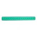 Righello antistress pop-it in silicone verde menta con scala da 30 cm - Righello in silicone - Turchese