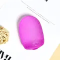 Rosa strukturierter, knuspriger Quetschball zum Stressabbau für sensorisches Spielen - Violetter Candy Maltose Stil / 1 Stück