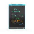 Light blue 10-inch LCD writing tablet for kids with colorful cat drawing and stylus - 8.5" M Style Color Handwriting LCD Tablet - Light Blue