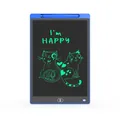 Blue kids LCD writing tablet 8.5 inch electronic drawing pad with cute cat sketch screen - 8.5 Inch / Blue / Monochrome Stroke