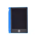 Blue portable LCD writing tablet for kids, electronic drawing board with stylus pen - 4.4 inch / Blue / Monochrome Stroke
