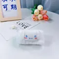 Simpatico polsino in peluche bianco Cinnamoroll per il lavaggio del viso e la pelle - 15-Cinnamoroll bianco (Cinturino singolo)