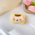 Morbido braccialetto in peluche giallo con simpatico cane cartone animato per lavare il viso - 18-Cinnamoroll giallo (Cinturino singolo)